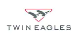 A logo of twin eagle